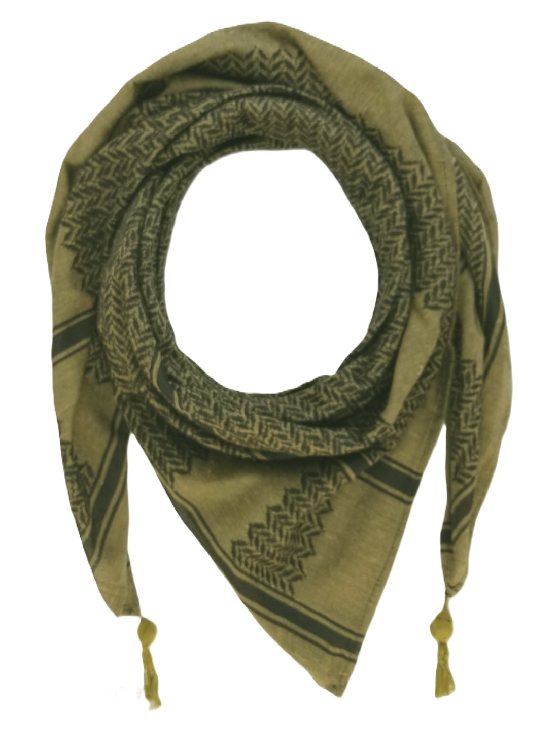 olive color palestinian keffiyeh rajaeen