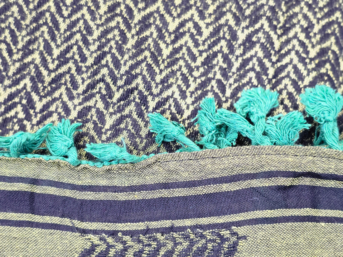 olive and green keffiyeh rajaeen