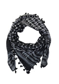 palestanian keffiyeh black rajaeen