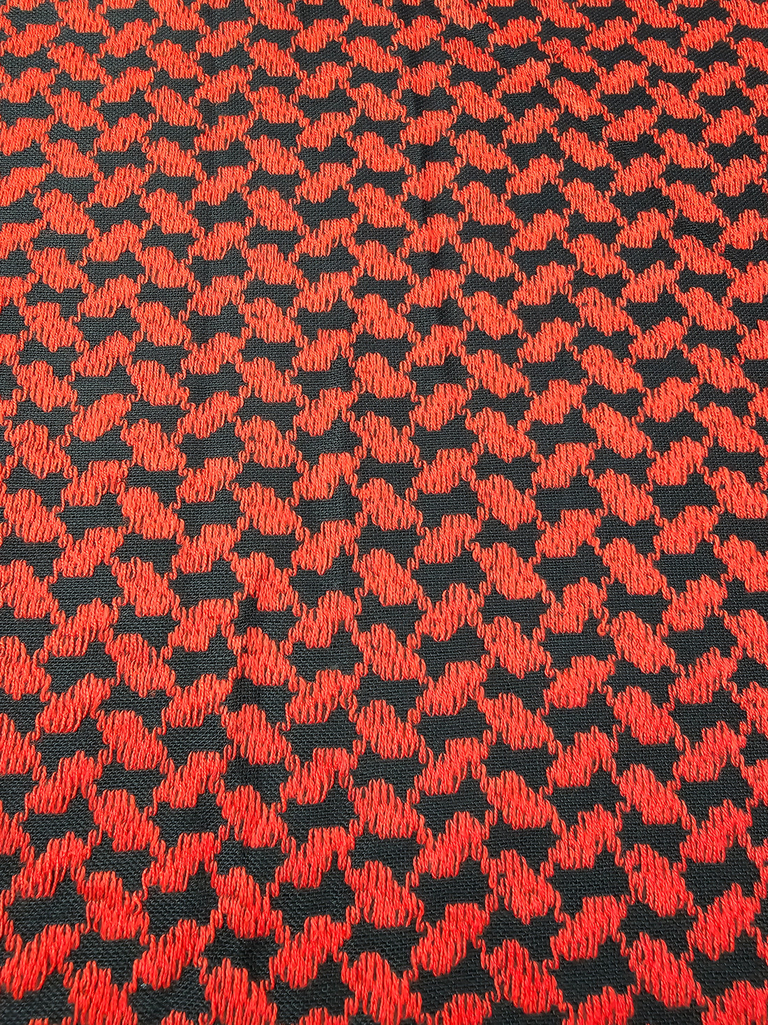 palestanian red and black keffiyeh scarf rajaeen