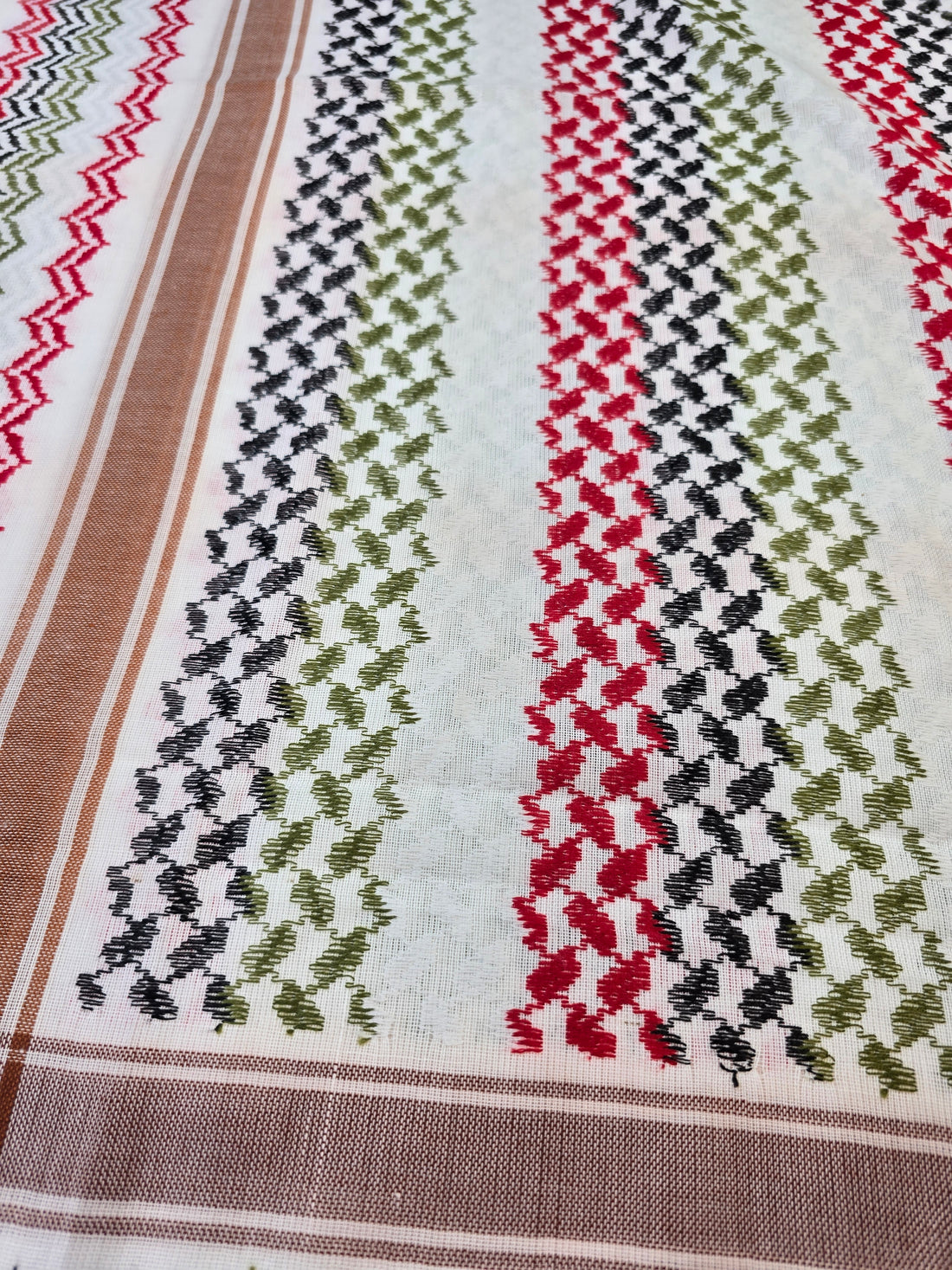 Colorful Scarf Keffiyeh - Made in Palestine