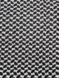 black and white keffiyeh rajaeen