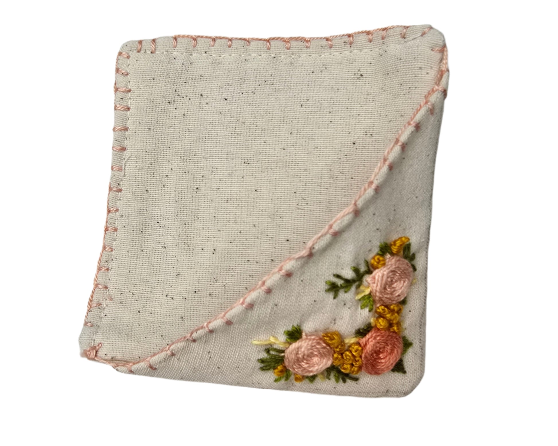 embroidered corner bookmark rajaeen