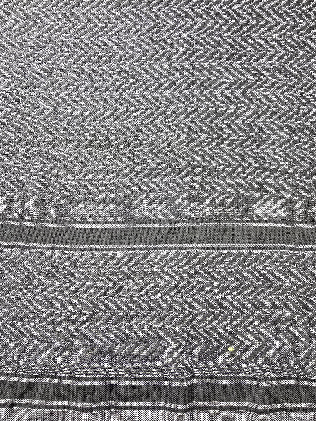 Dark Gray Shemagh Keffiyeh - Made in Palestine