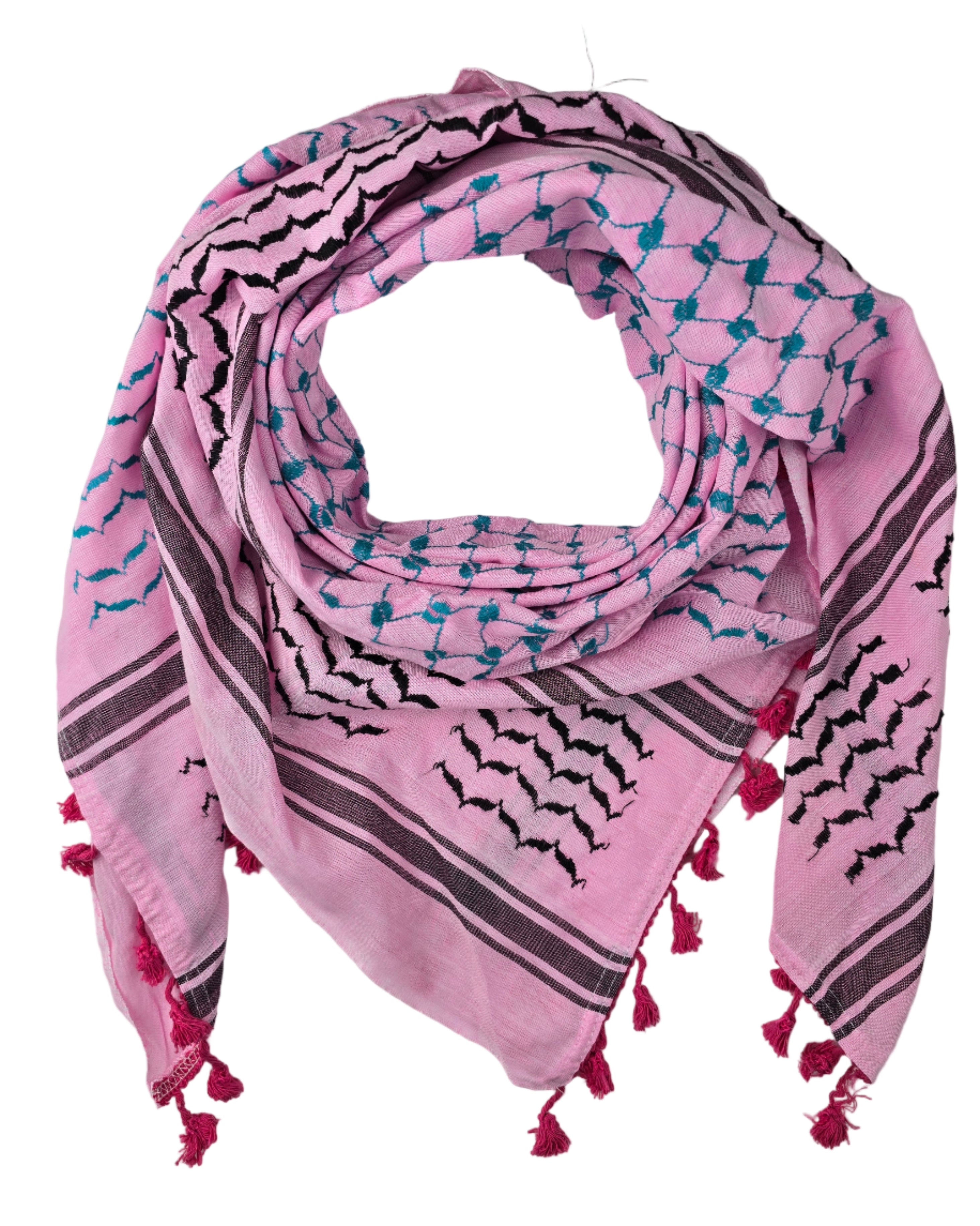 pink keffiyeh dress Pink Keffiyeh - Made in Palestine