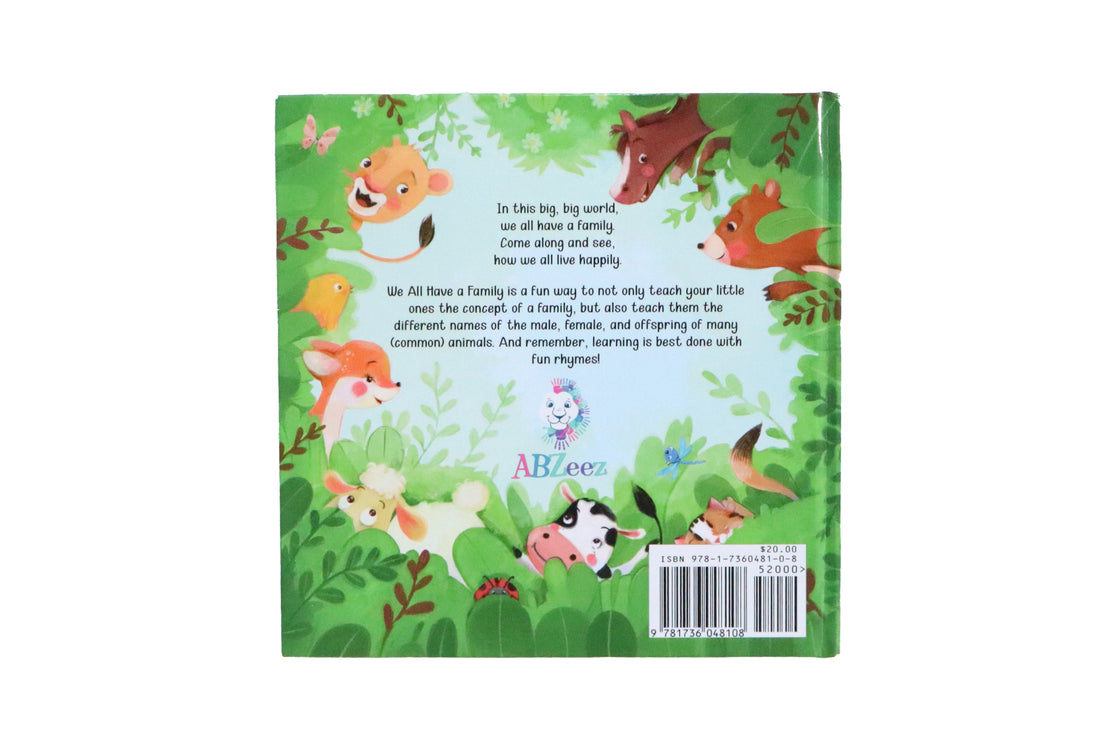 kids story books we all have a family rajaeen