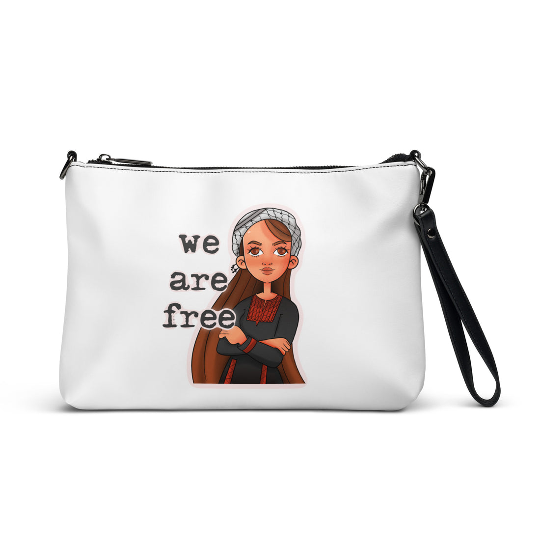 crossbody leather bag rajaeen