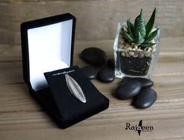 olive leaf necklace rajaeen