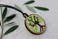 olive trees wooden necklaces rajaeen