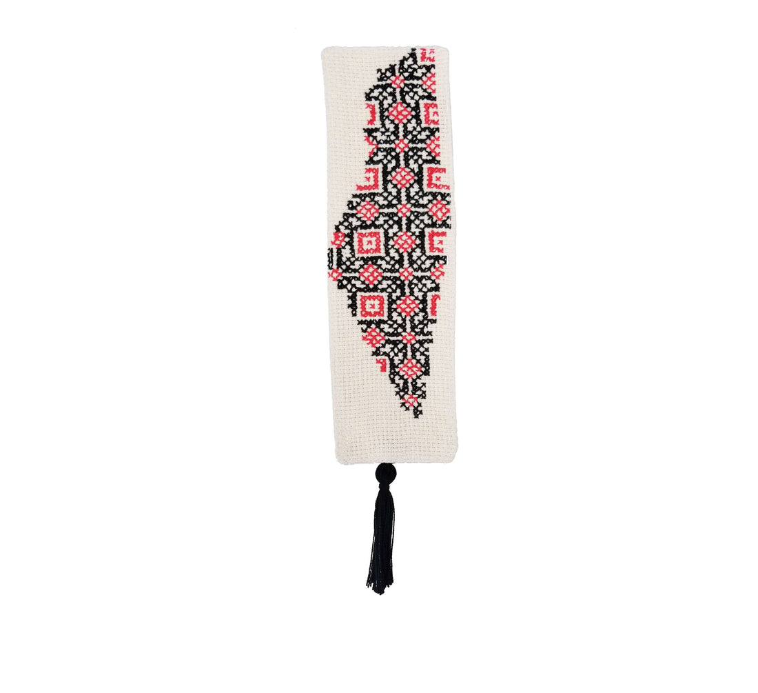 handmade map bookmark rajaeen