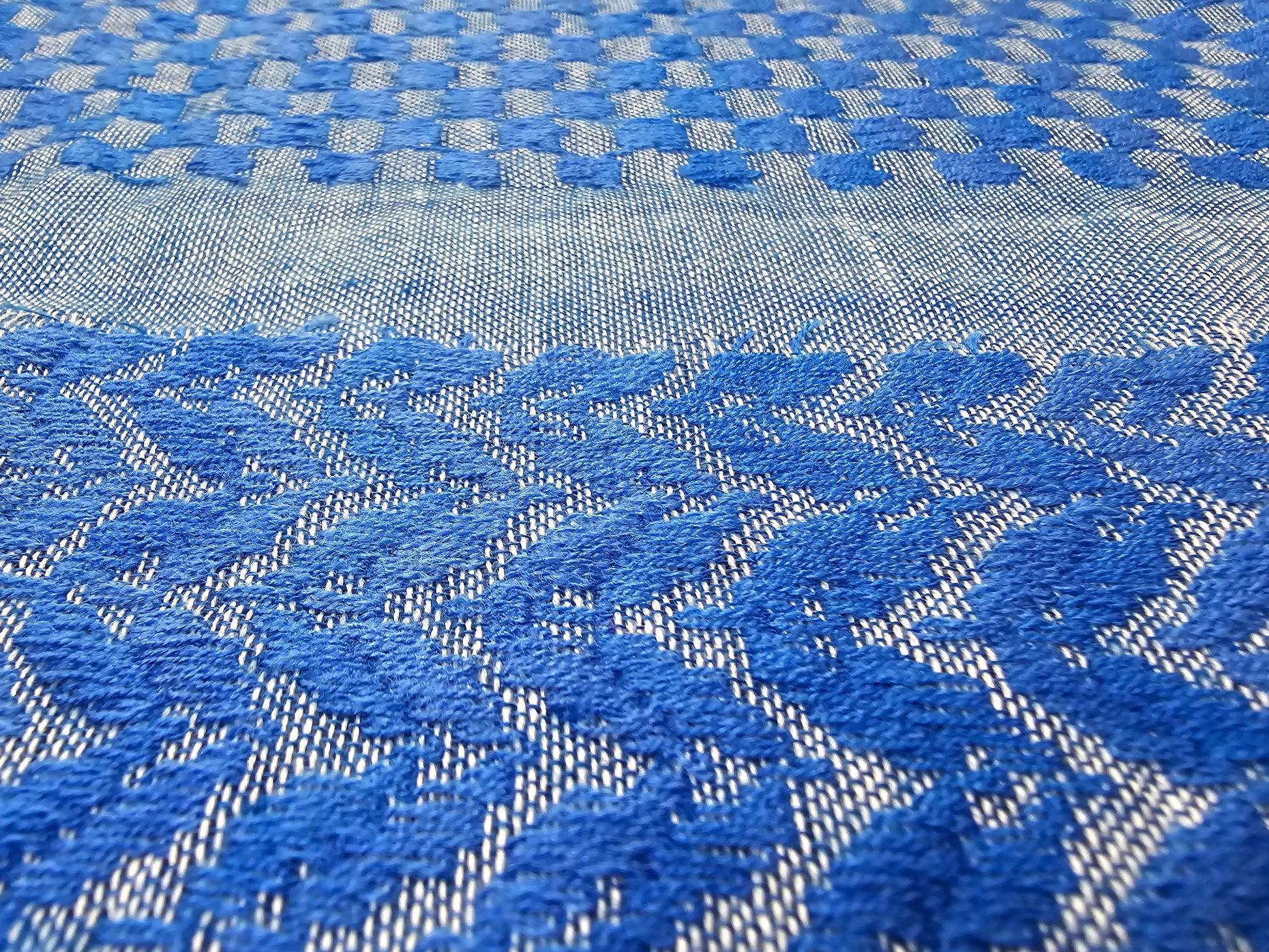 blue keffiyeh rajaeen