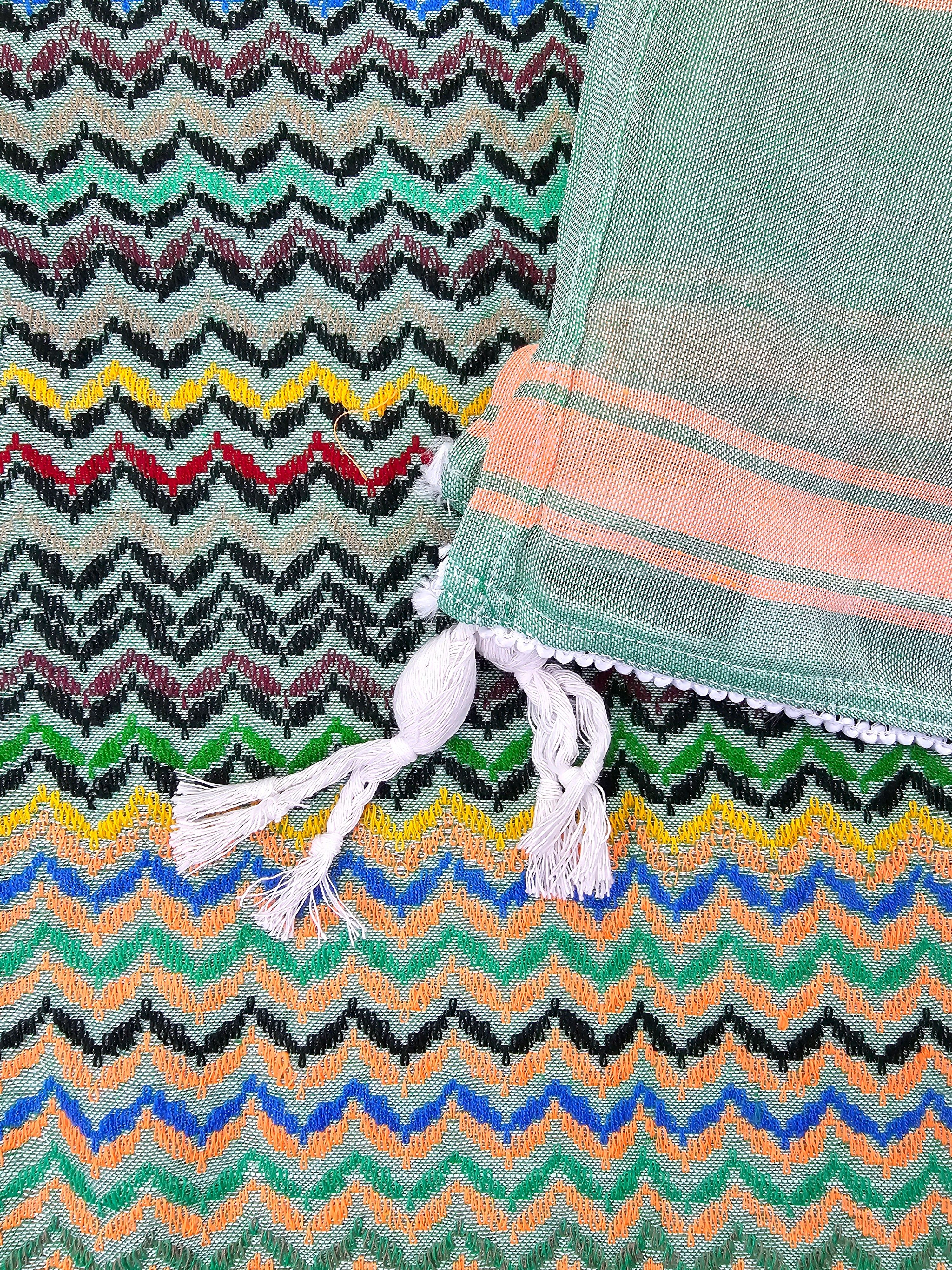 multicolor color scarf rajaeen
