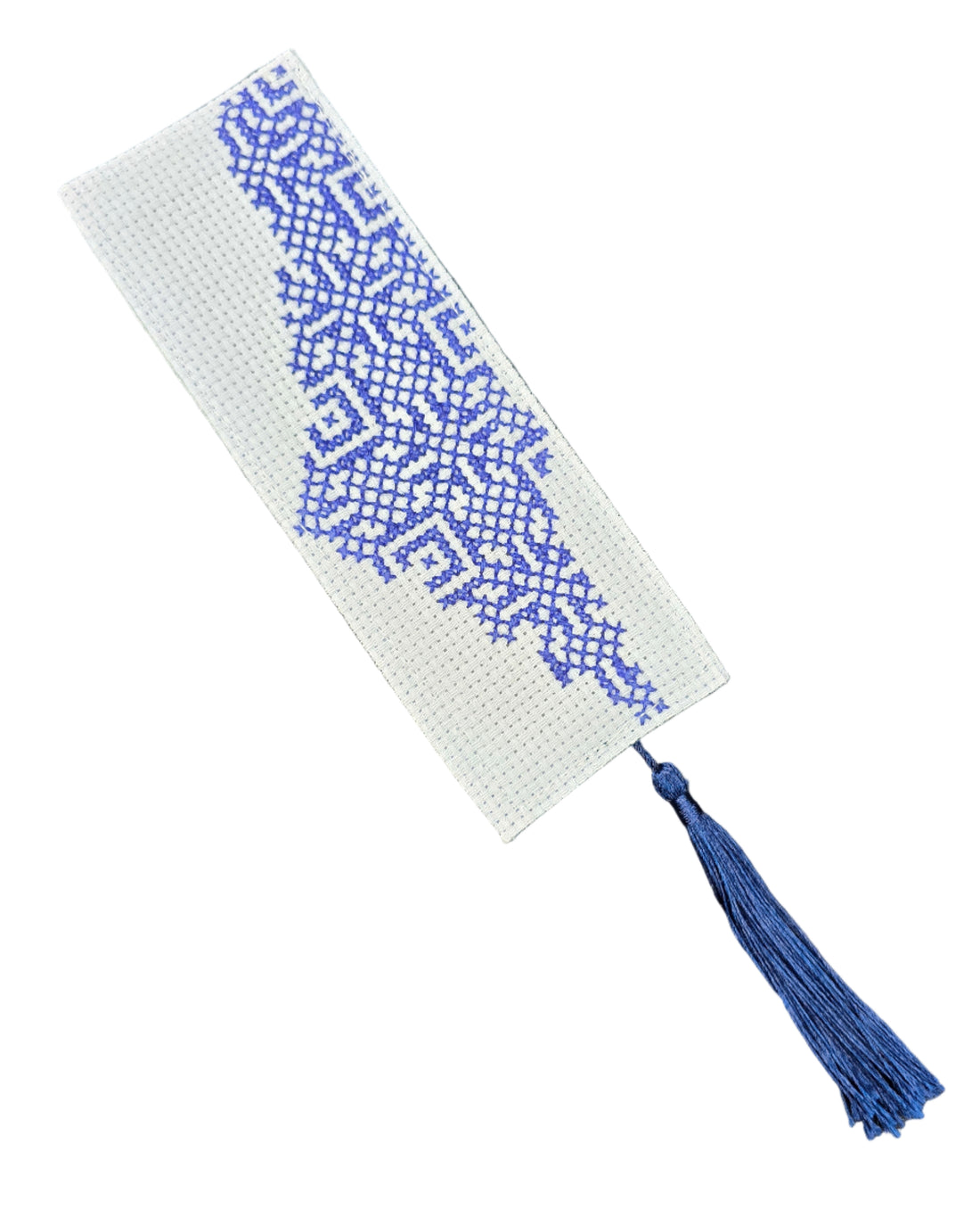 Handmade Embroidered Bookmark - Heba Obied - Palestine Map