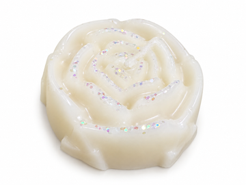 Rose Candle — Handmade in Nablus, Palestine