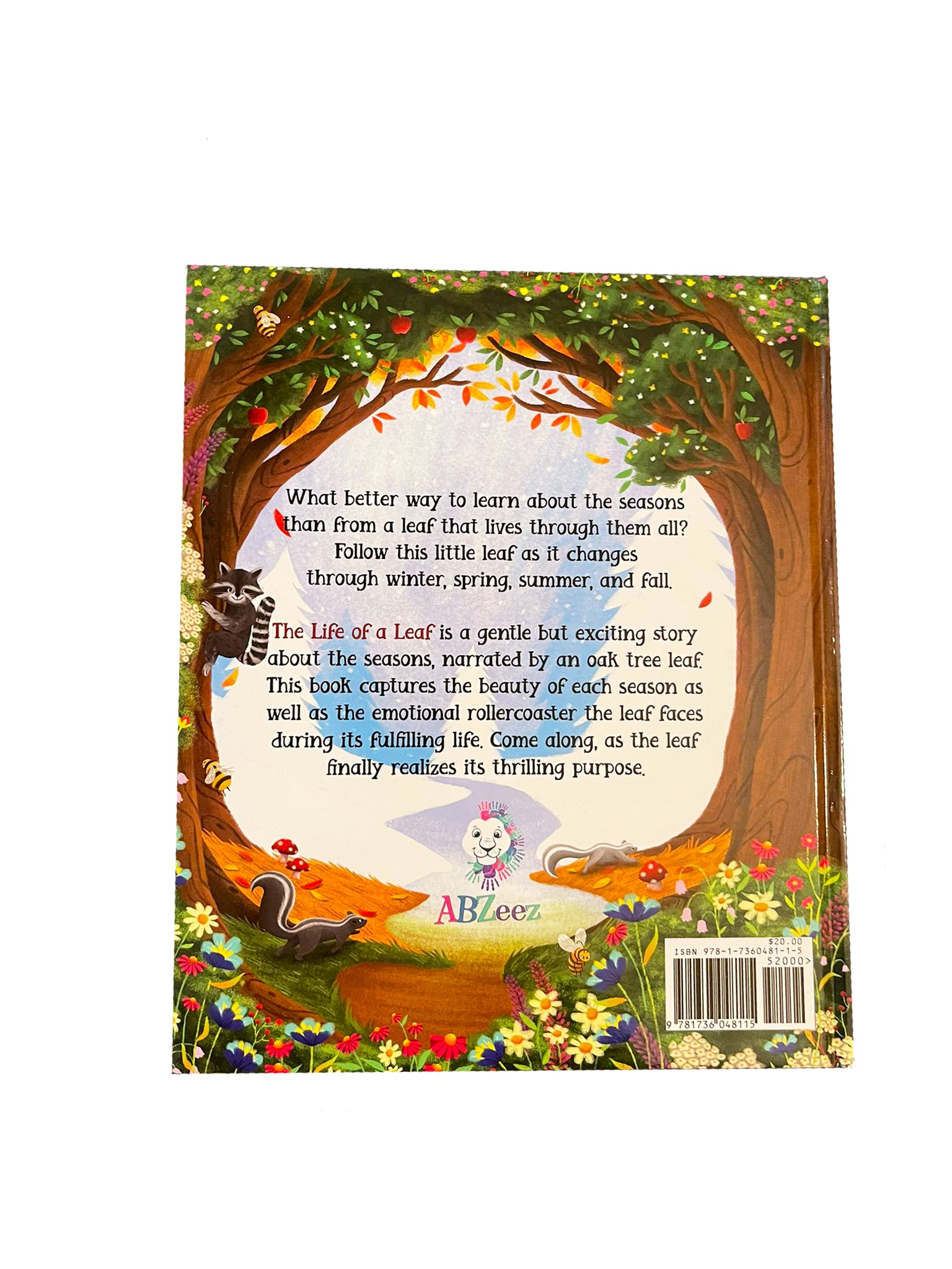 kids story book life of a leaf rajaeen