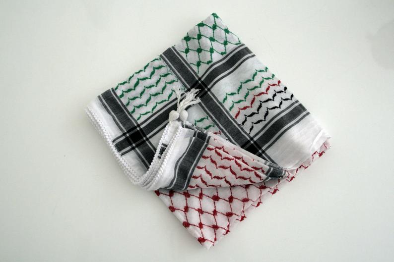 palestinian flag scarf rajaeen