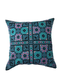 embroiderde blue pillow covers rajaeen