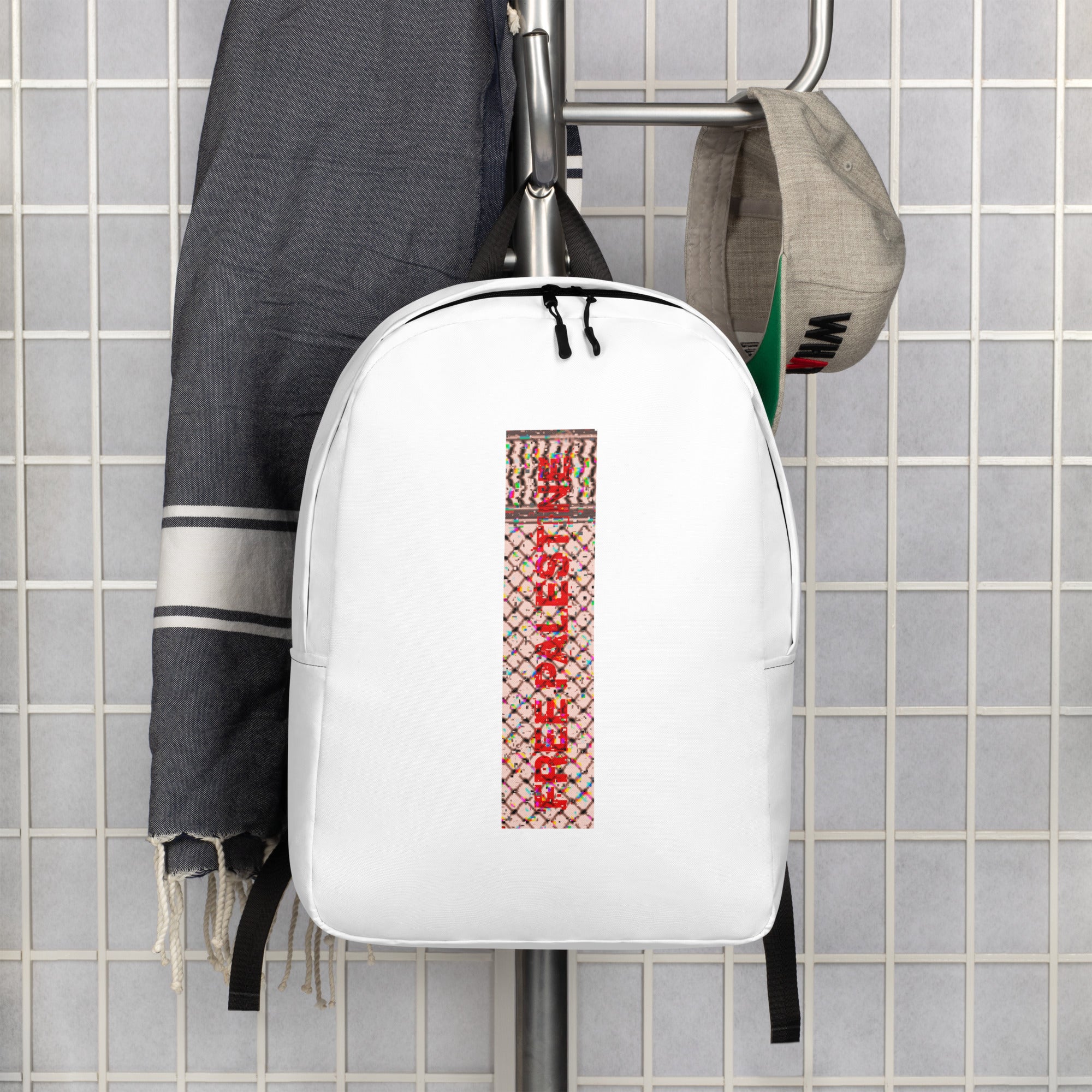 Minimalist Backpack-Designed by Palestinian Artist