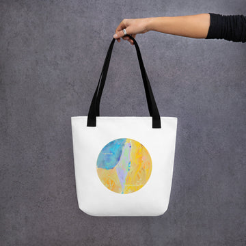 Tote bag-Palestine Map -Designed by Palestinian Artist