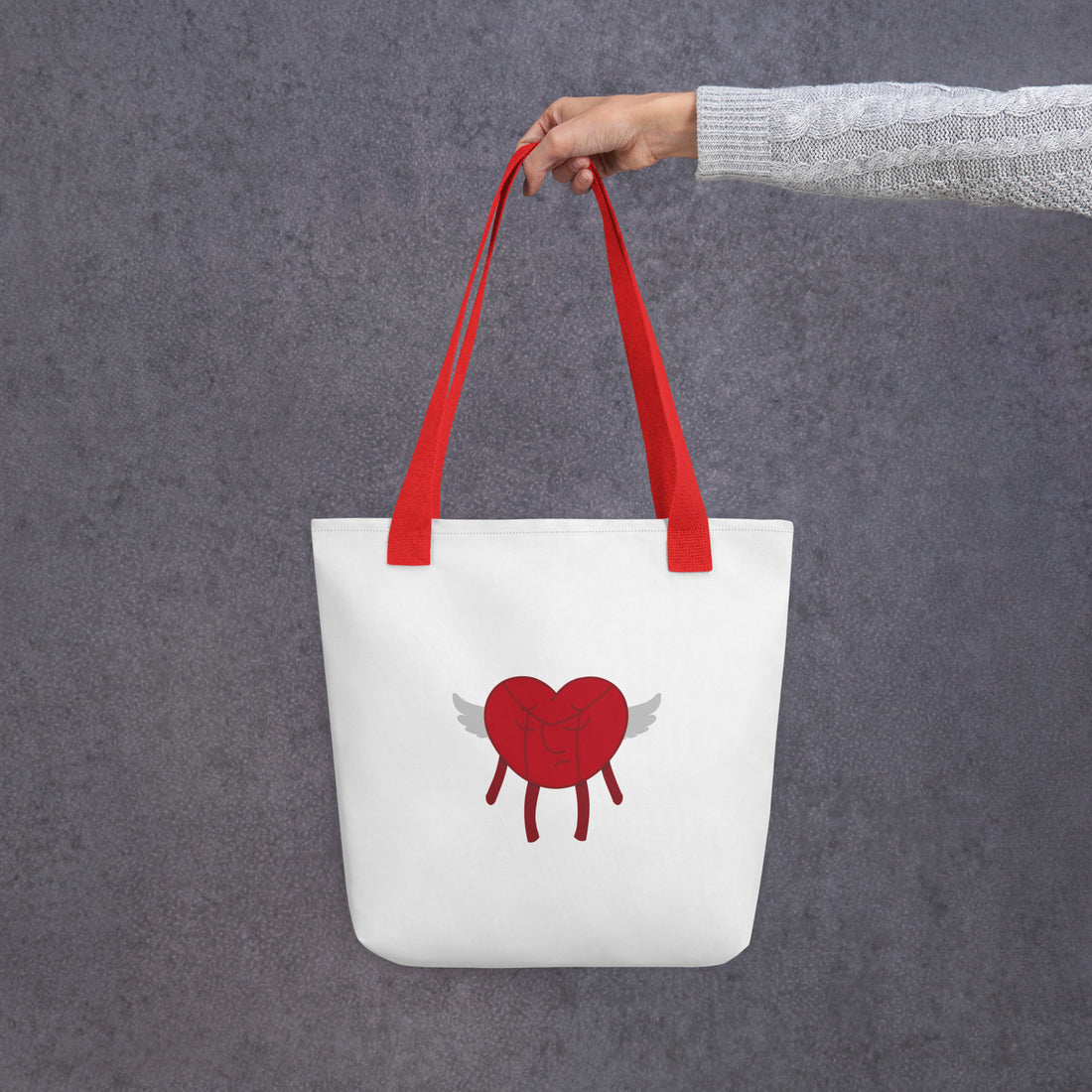 heart tote bag rajaeen