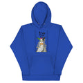 unisex hoodie free bird design team royal color rajaeen
