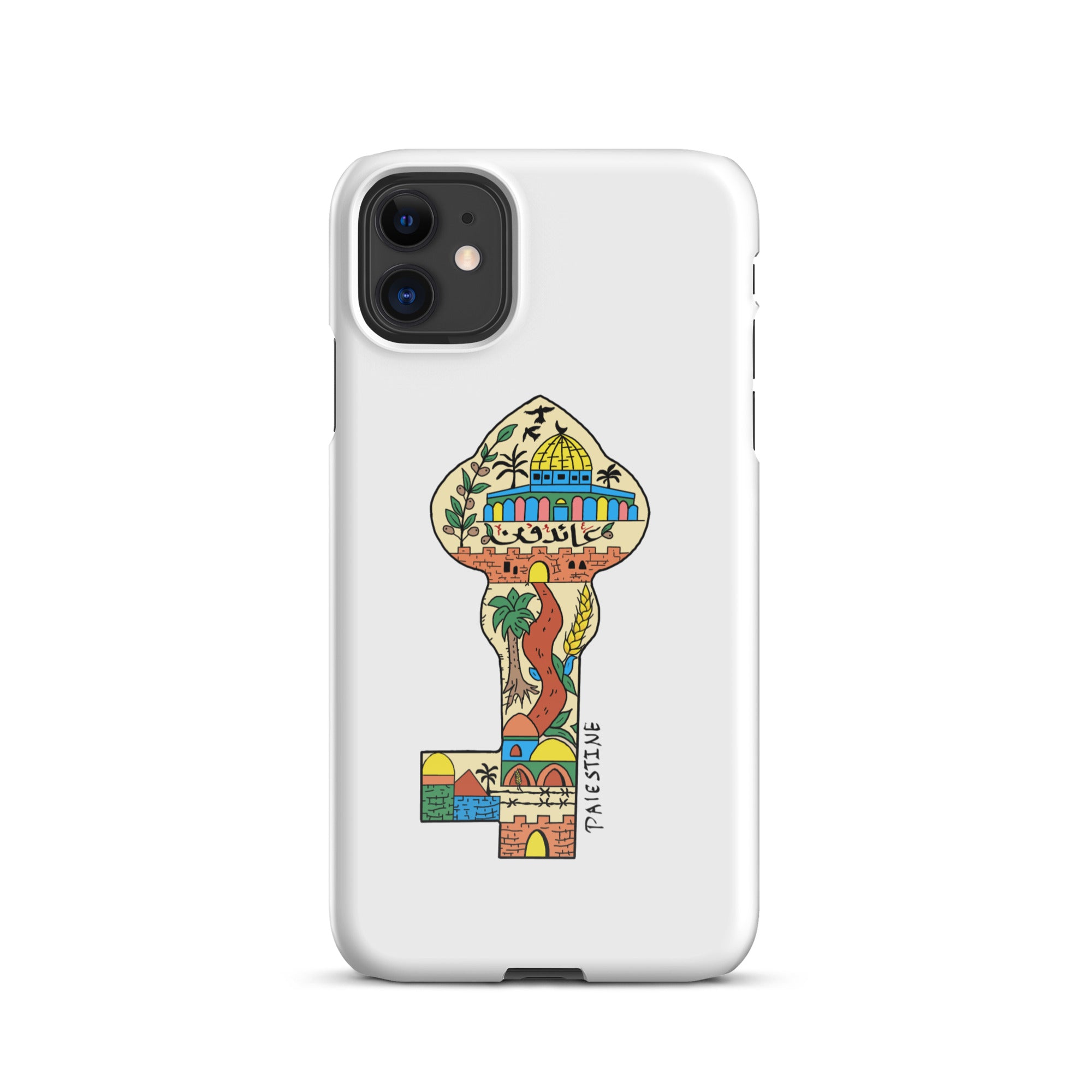 Snap case for iPhone- Palestinian Return Key-Designed by Palestinian Artist