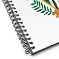 white spiral notebook with hard cover rajaeen