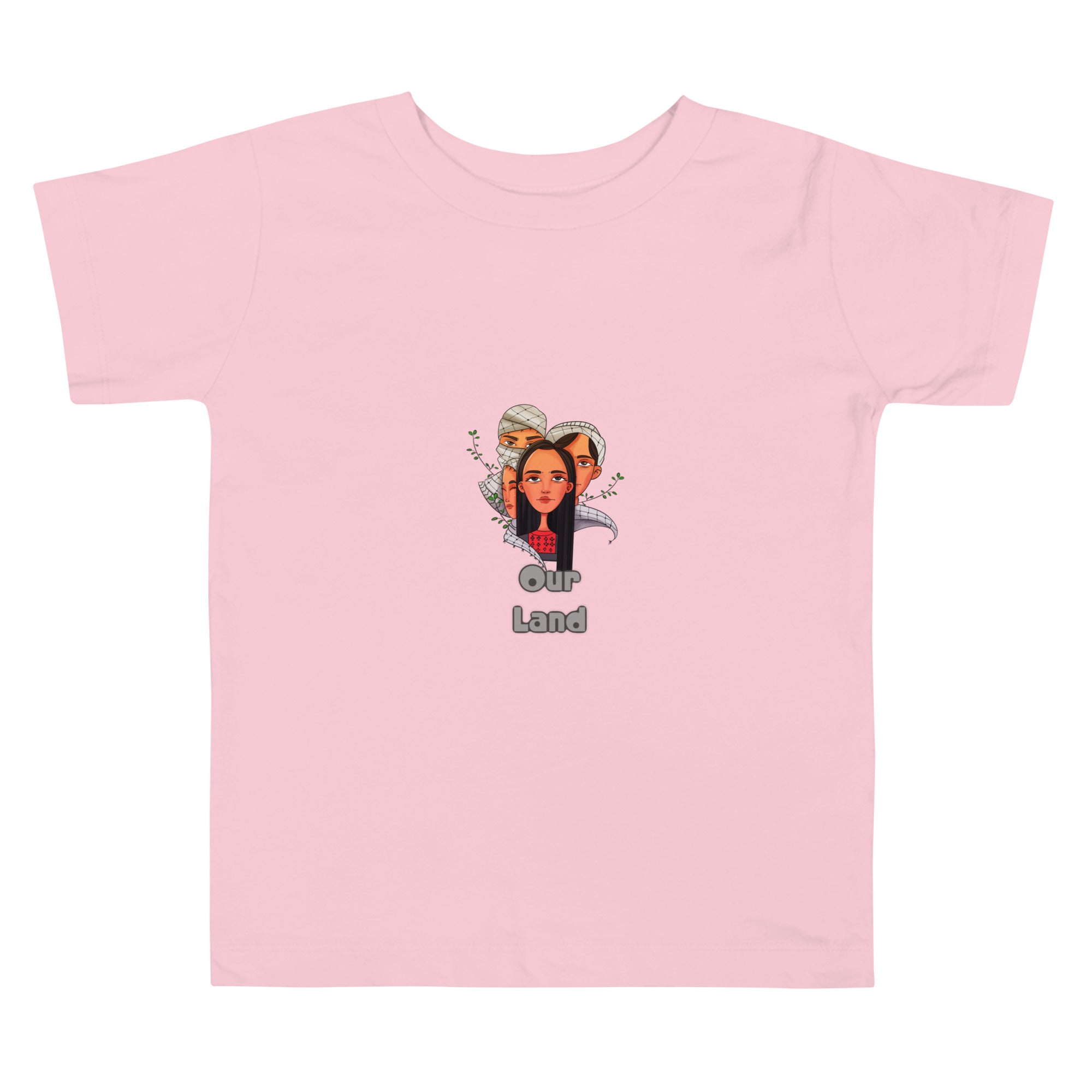 Toddler Short Sleeve Tee-Designed by Palestinian Artist