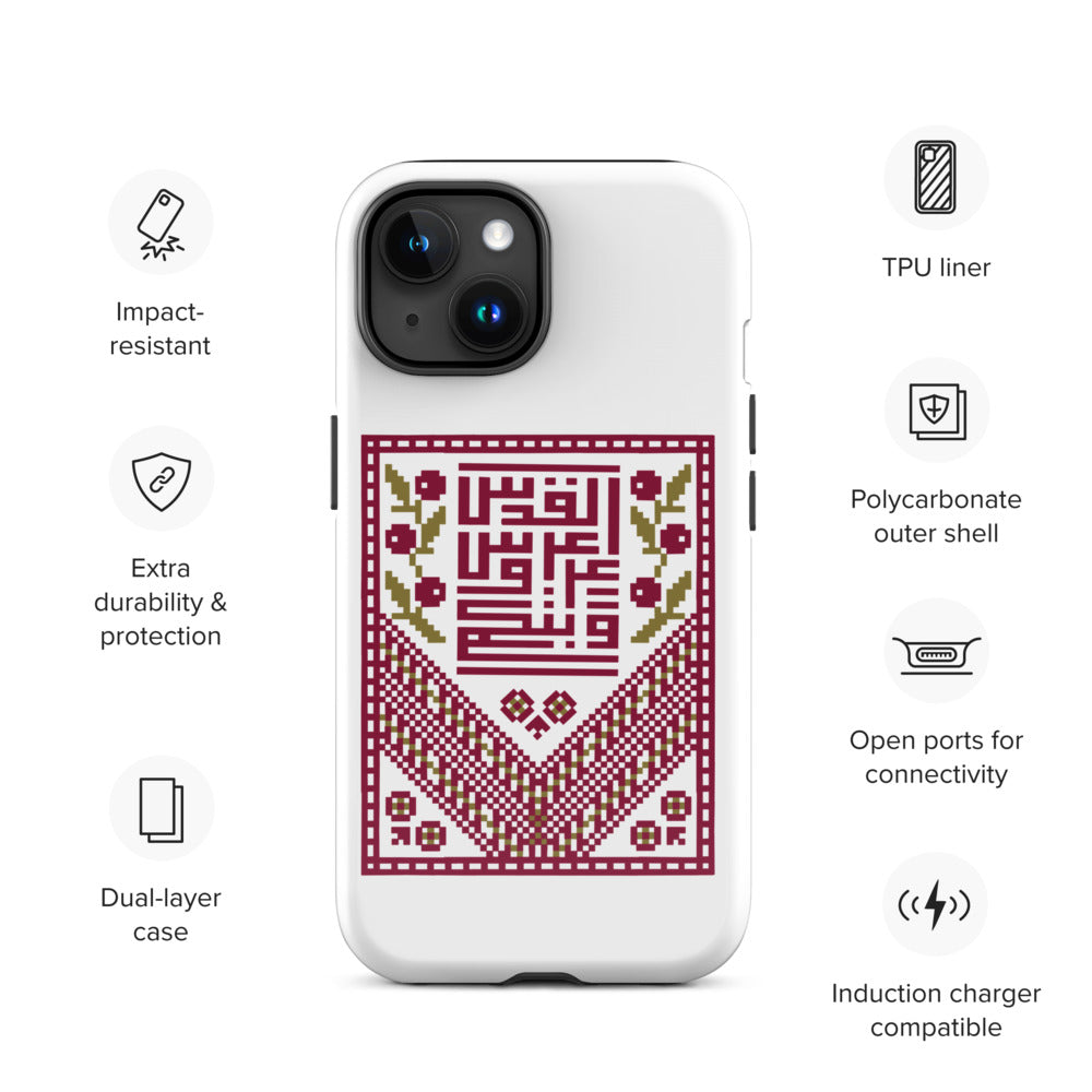 embroidery iPhone 11 cover cute rajaeen