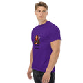 purple color unisex classic t shirt rajaeen