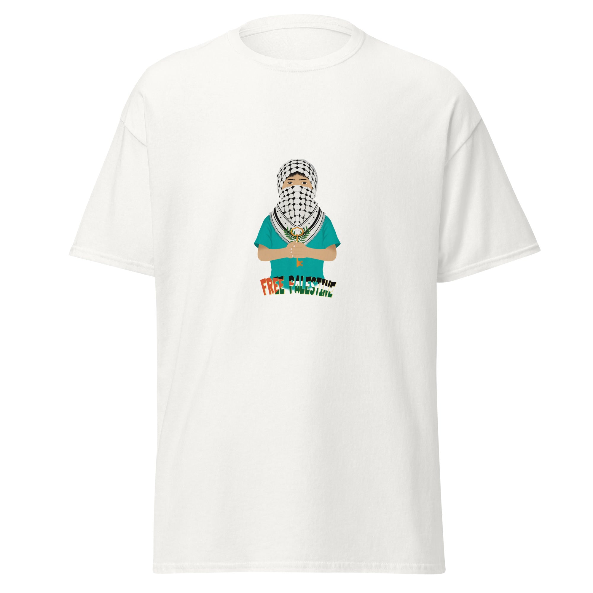 Unisex classic tee-Illustration Design-Designed by Palestinian Artist