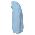 light blue color unisex premium hoodie right side view rajaeen