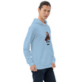 light blue color unisex hoodie rajaeen