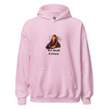 light pink color unisex premium hoodie rajaeen