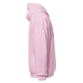 light pink color unisex premium hoodie right side view rajaeen