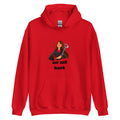 red color unisex hoodie rajaeen