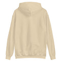 unisex hoodie sand color back side rajaeen