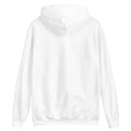 unisex hoodie white color back side rajaeen