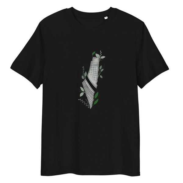 thumbnail image 2 of Palestine T-Shirt Unisex - Al-Aksa Mosque Keffiyeh Print - 100% Cotton Heavy Blend S To 5XL - Uneek 2 of 5
