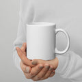 white ceramic mug rajaeen