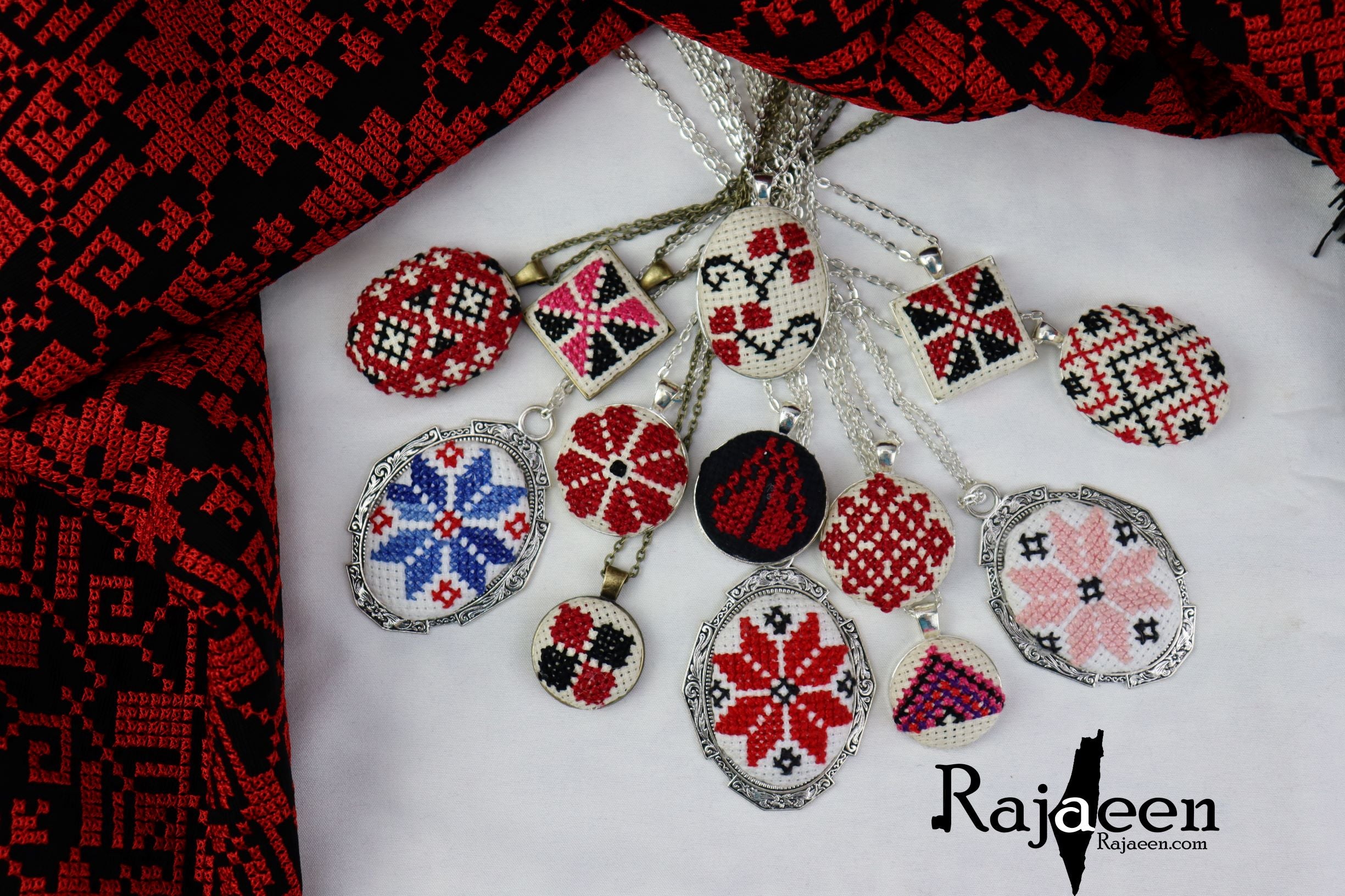 Handmade Jewelry - Palestinian Tatreez