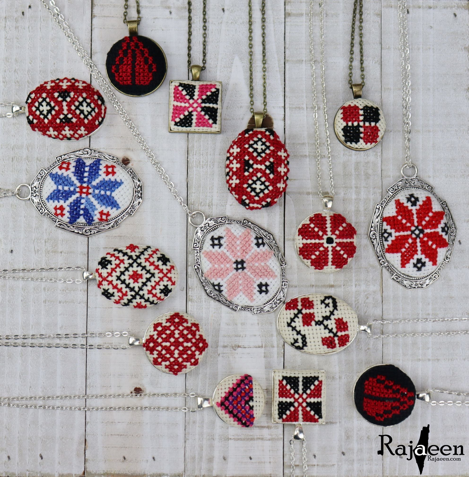 Handmade Jewelry - Palestinian Tatreez