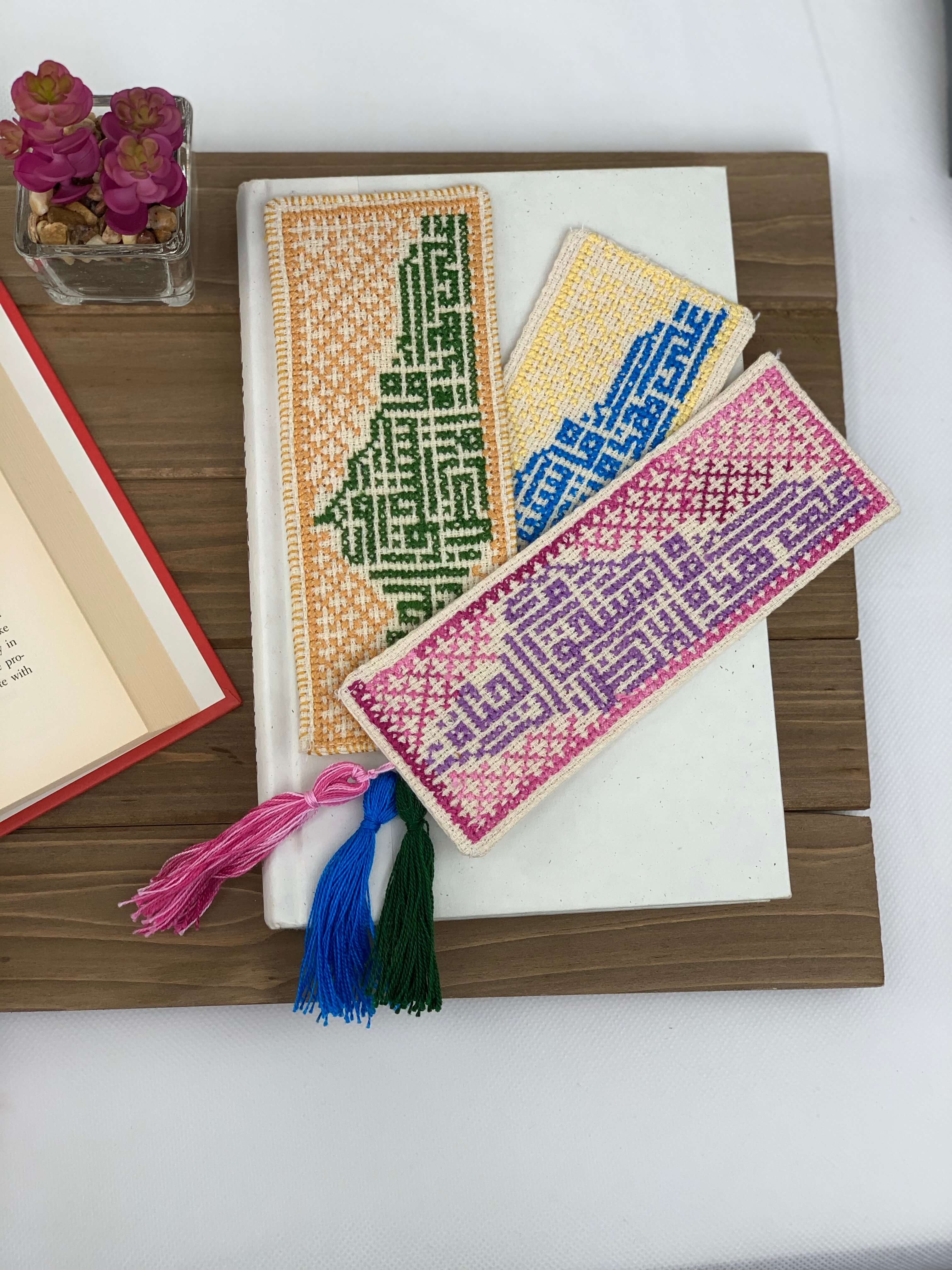 Cross Stitch- Handmade bookmark